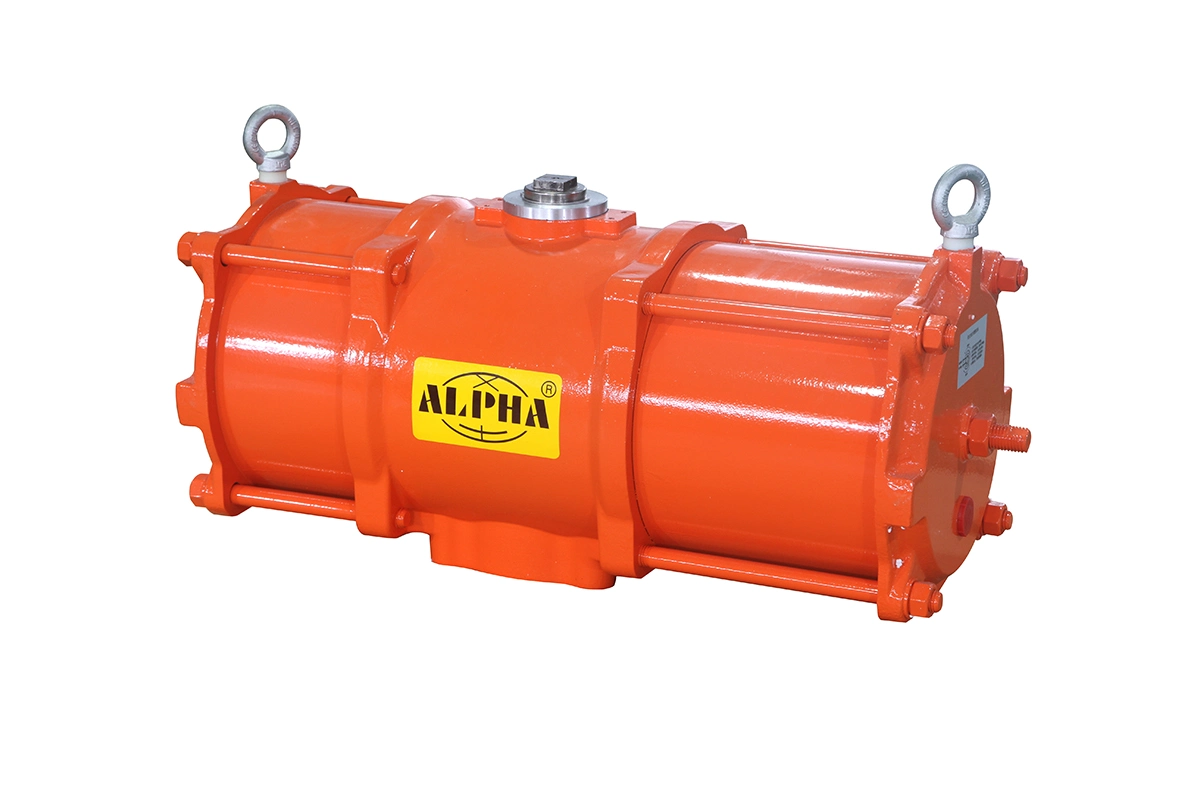 ISO9001 Alpha G Series High Cycle Pneumatic Actuator for Fluid Control