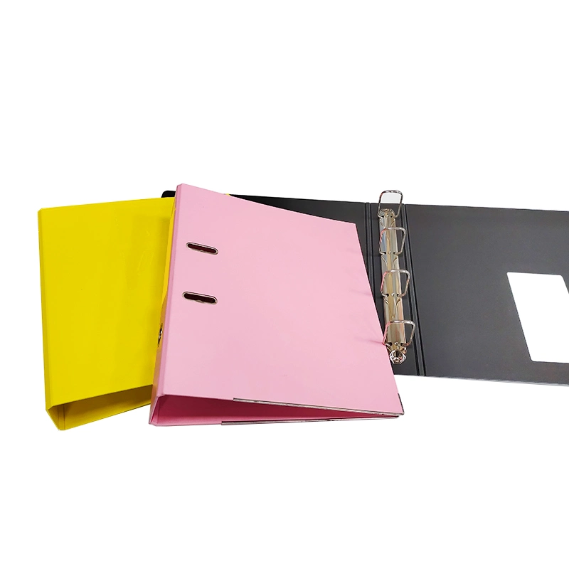 New Design Custom Plastic Display Books Leather Samples Catalogue Sample Folder Book