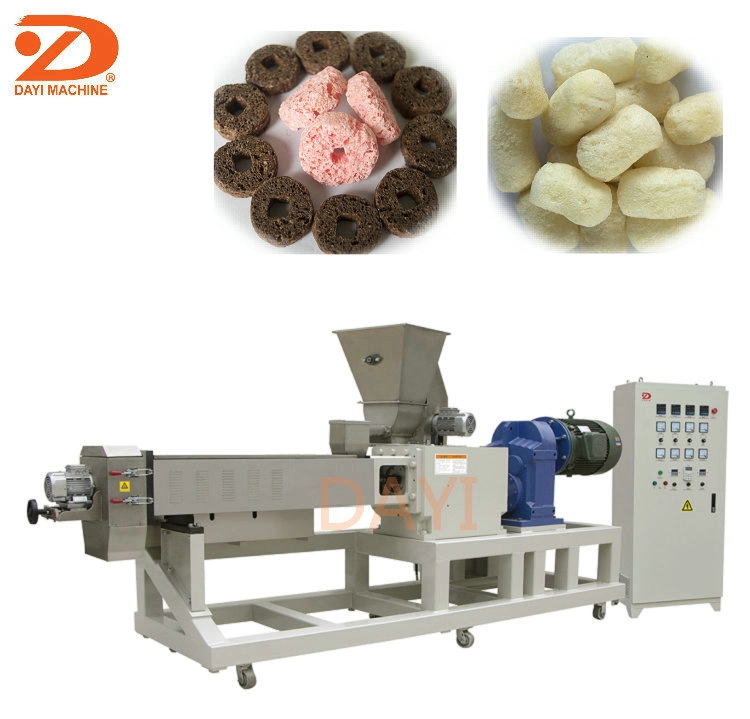 2023 Hot Sale Puff Ring Snacks Process Line