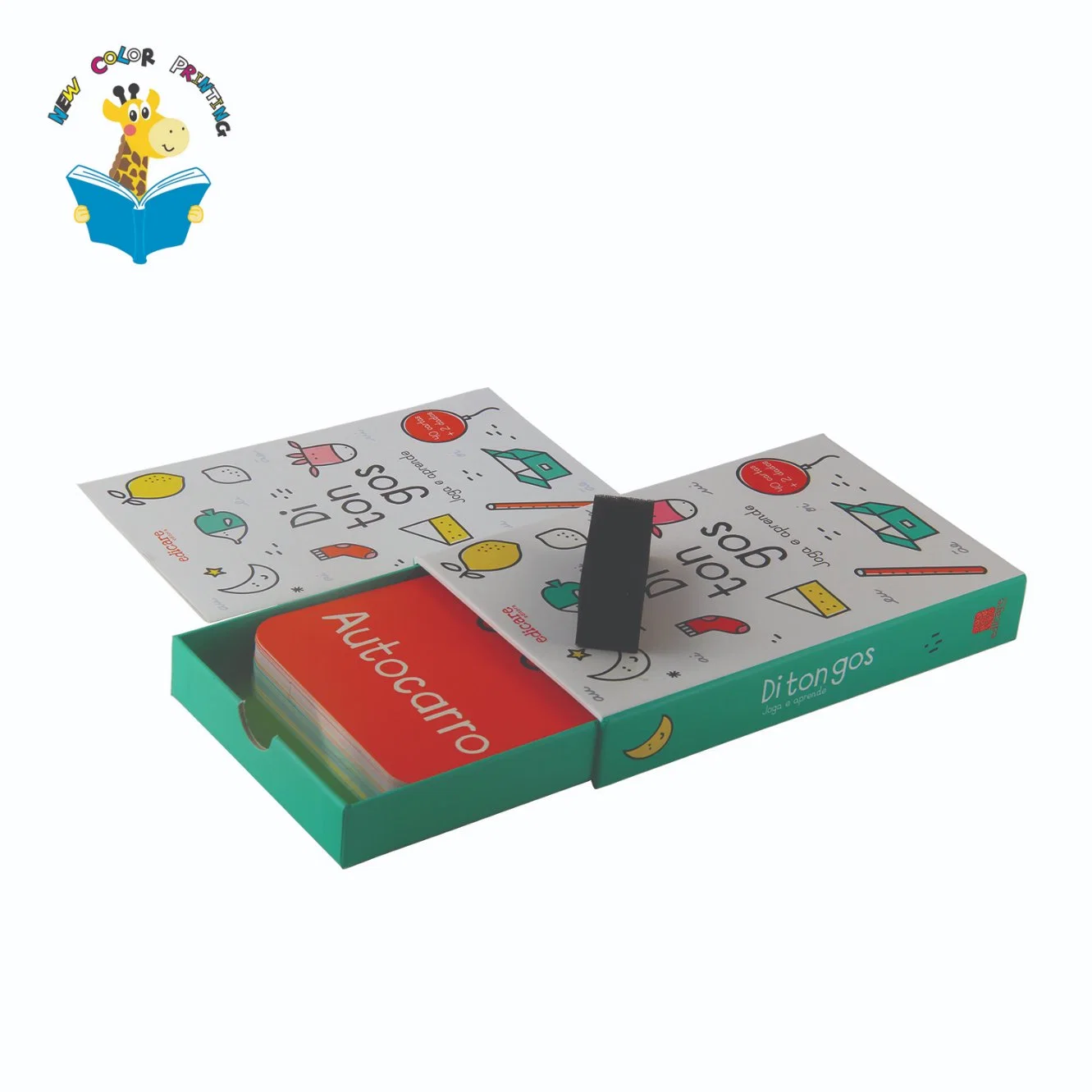 Custom Flashcards Preschool Baby Kids Children Study Flash Learning Cards Printing