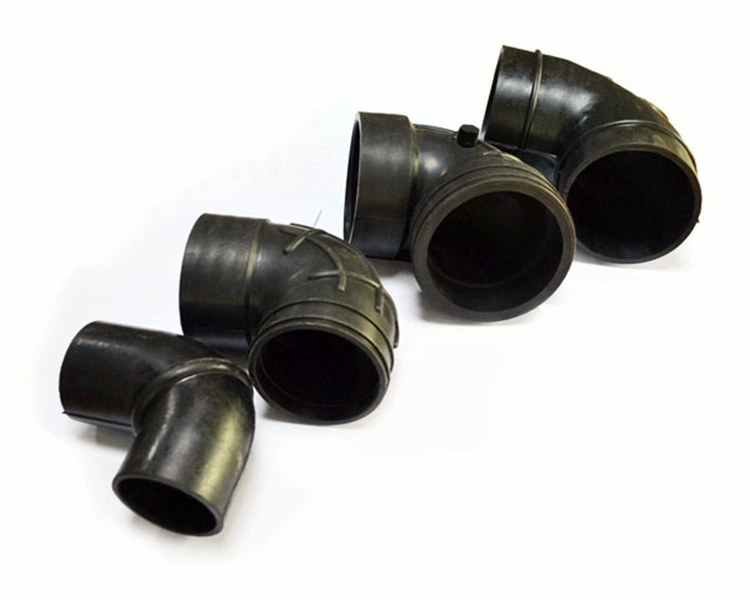 Air Compressor Parts High Quality Flexible Rubber Pipe Elbow Fittings