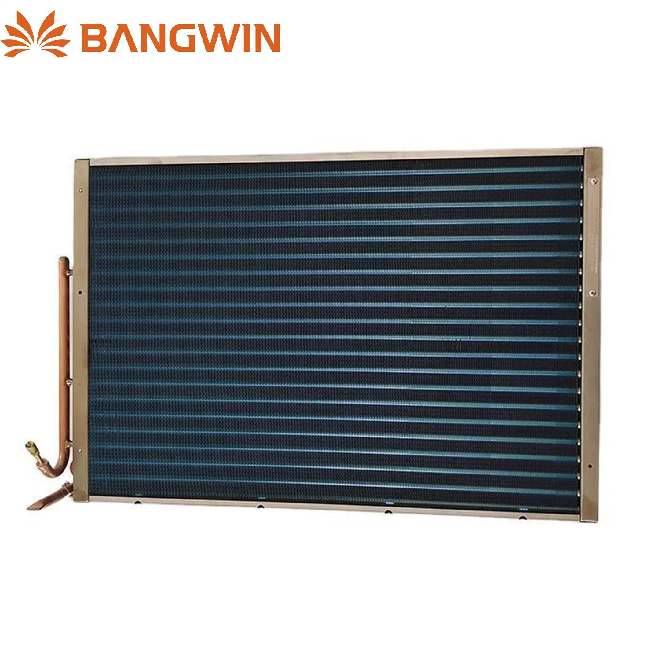 China Professional Manufacturer Hot Sale Aluminum Plate Fin Type Copper Tube Brazed Plate Fin Heat Exchanger for Dehumidifier/Air Compressor