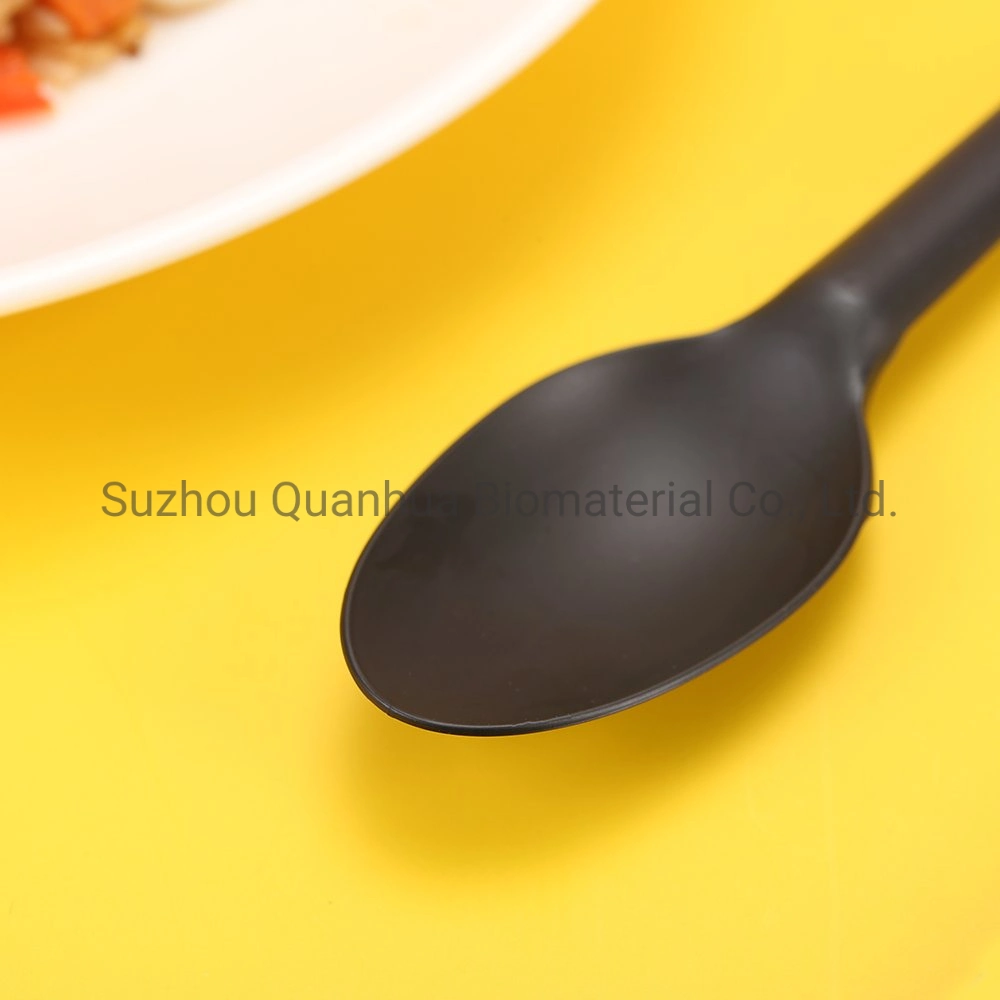 Environmentally Friendly Cornstarch Compostable Cutlery Knife Fork Spoon