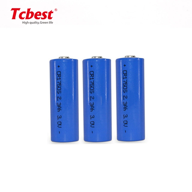 High quality/High cost performance  3V Cr17505 Primary Lithium Battery Li-Mno2 Battery 3V 2300mAh Cr17505 Battery Lithium Manganese Oxide Battery 3V Cr17505 for GPS Tracking