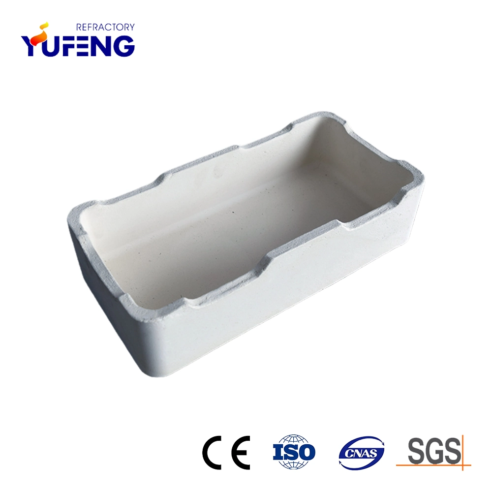 Pottery Ware Ceramic Holding Crucibles/Saggers Refractory Container with Zirconia/High Alumina/Cordierite Materials