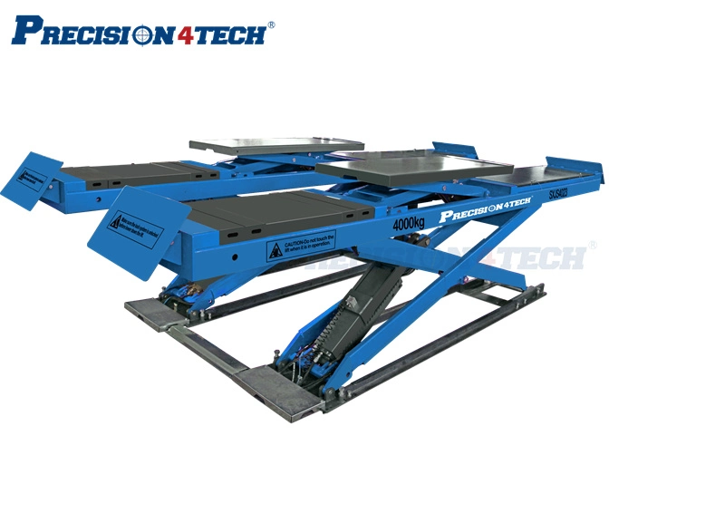 China Manufacturer Precision Customized 4 Ton 1900+290mm Two Level Alignment Scissor Car Lift Pre-4023/Auto Lift Garage Equipment CE Approved