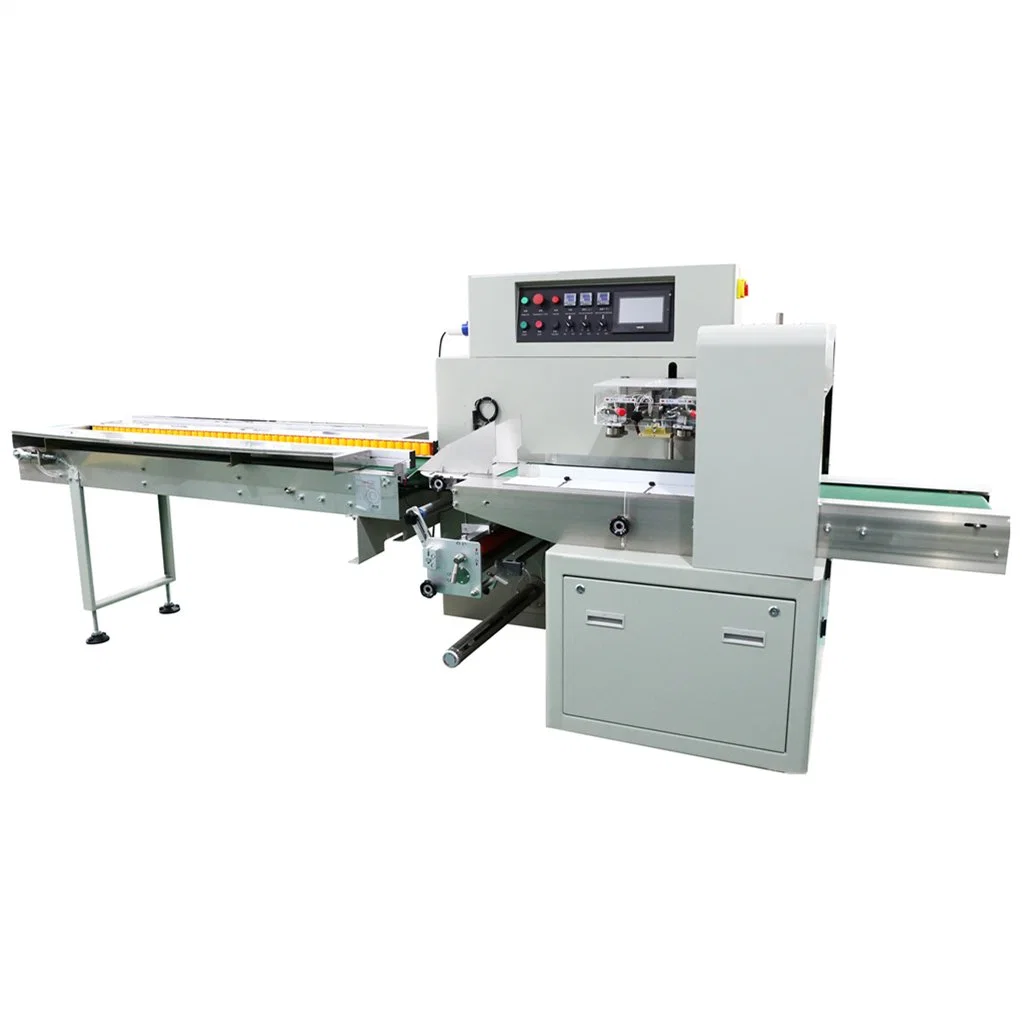 Automatic Horizontal Flow Pillow Long Drain Pipe Packing Machine / Wrapping Machine