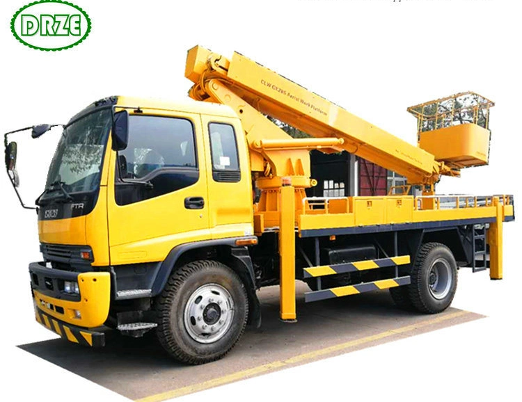 Suzu Platform Truck 20m-22m 23mftr /Fvr (Telescopic Boom Aerial bucket truck, high altitude operation truck Street Lights maintenance)