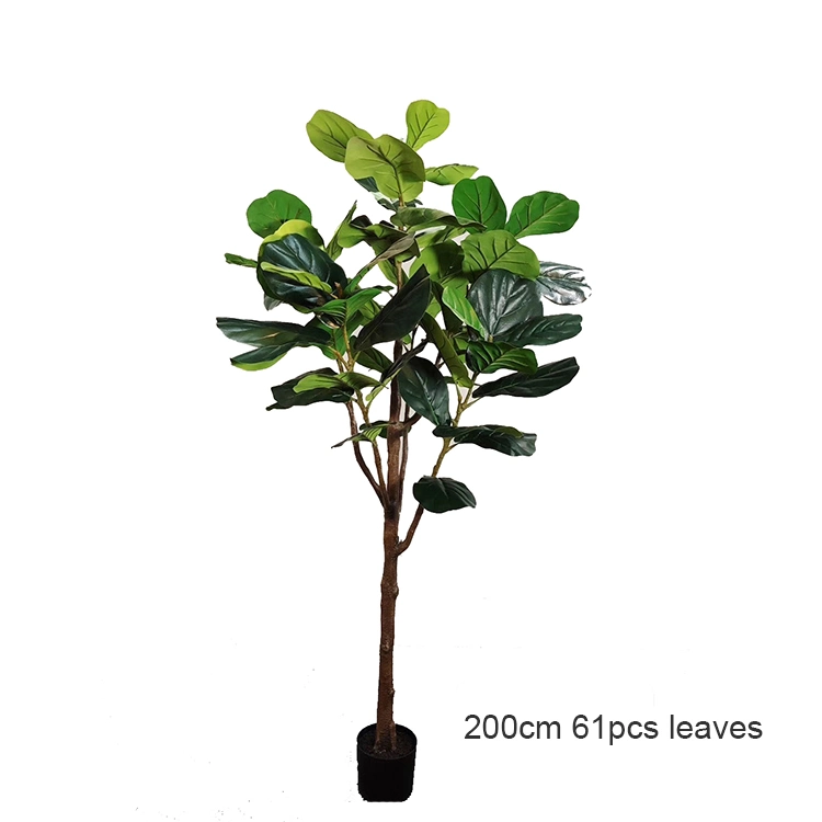 Nearly Natural Plastic Bonsai Plant Tree Indoor Home Decoration Artificial Ficus Lyrata