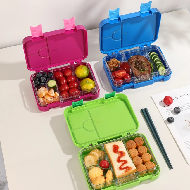 Aohea BPA Free Kids Bento Box Leak Proof Toddler Lunch Box School