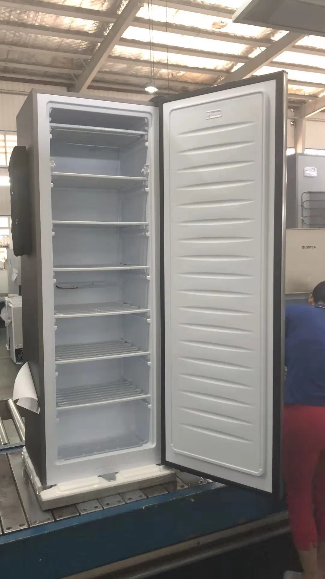 Customize Stainless Steel Upright Commercial Deep Freezers with Drawers