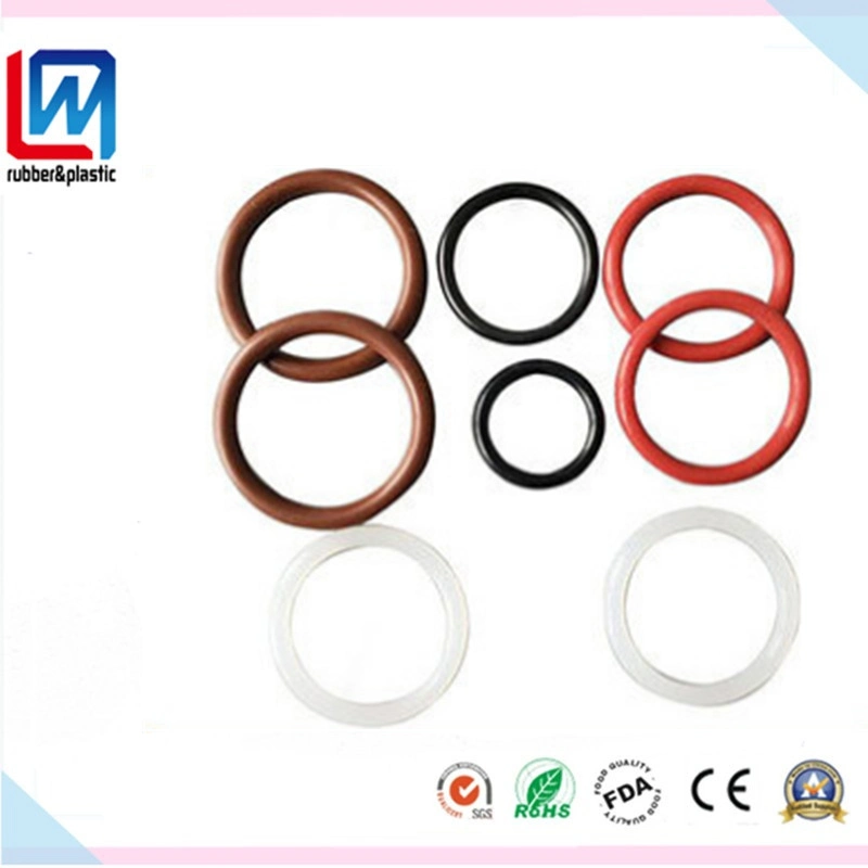 OEM FKM FPM Silicone Rubber Strip O-Rings Rubber Gasket Seal Ring for Sealing