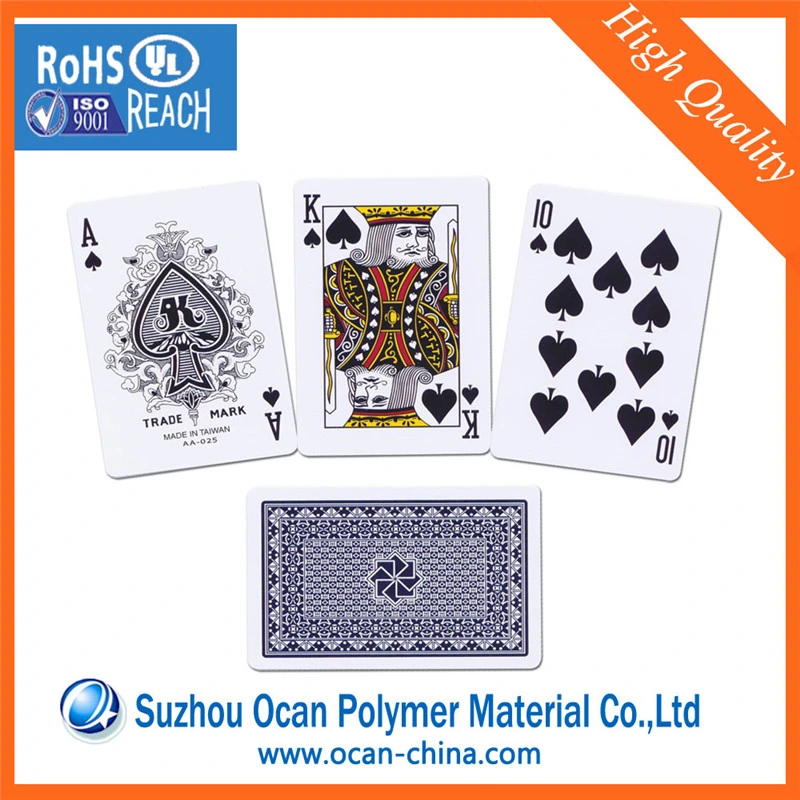 PVC Plastic Material Product for Playing Card