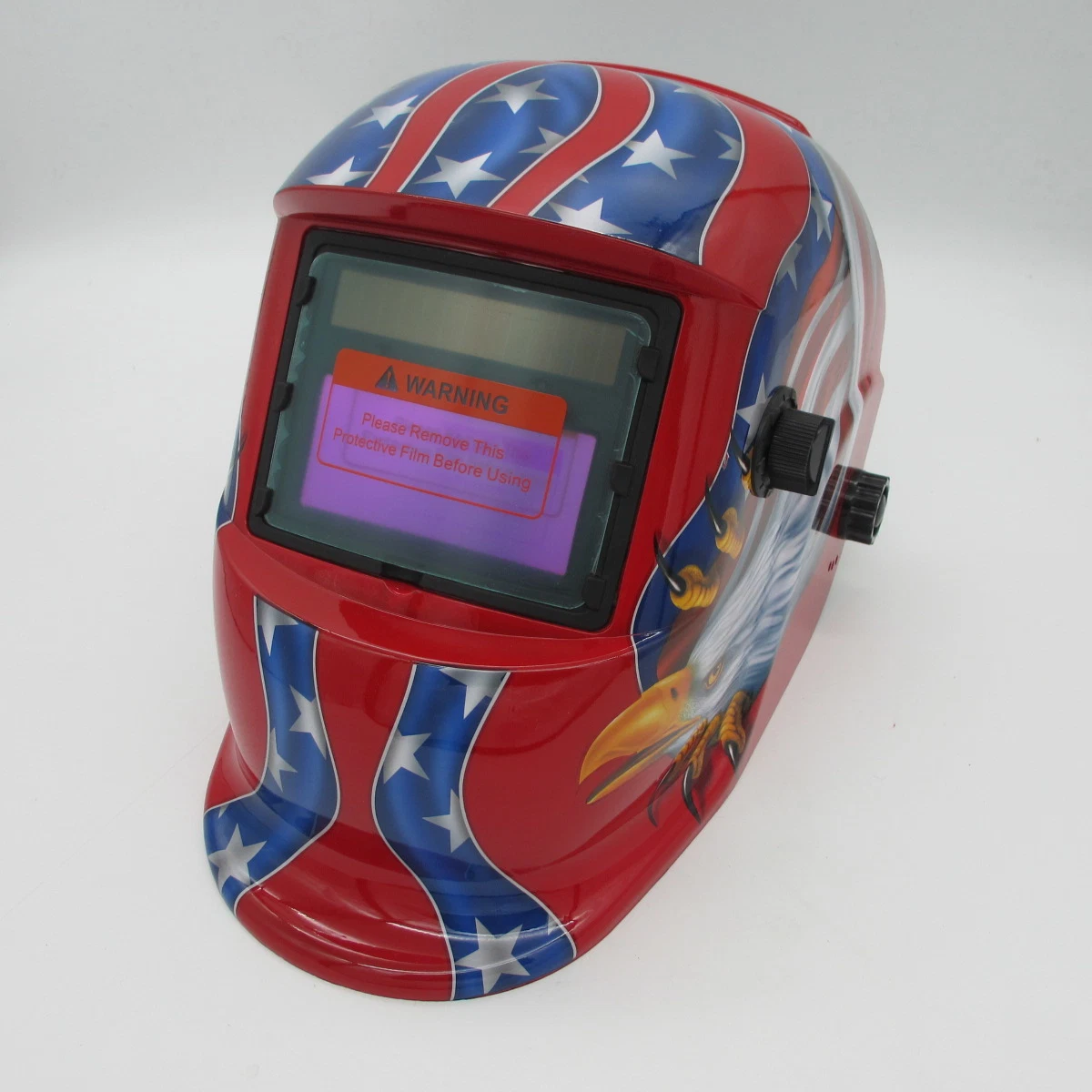 High quality/High cost performance Big View Size Solar Auto Darkening MIG TIG Respirator Custom Welding Helmet Mill