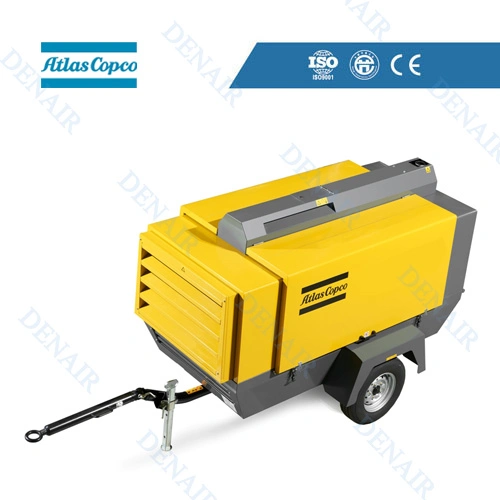 17bar Atlas Copco Diesel Driven Mobile Portable Screw Air Compressors