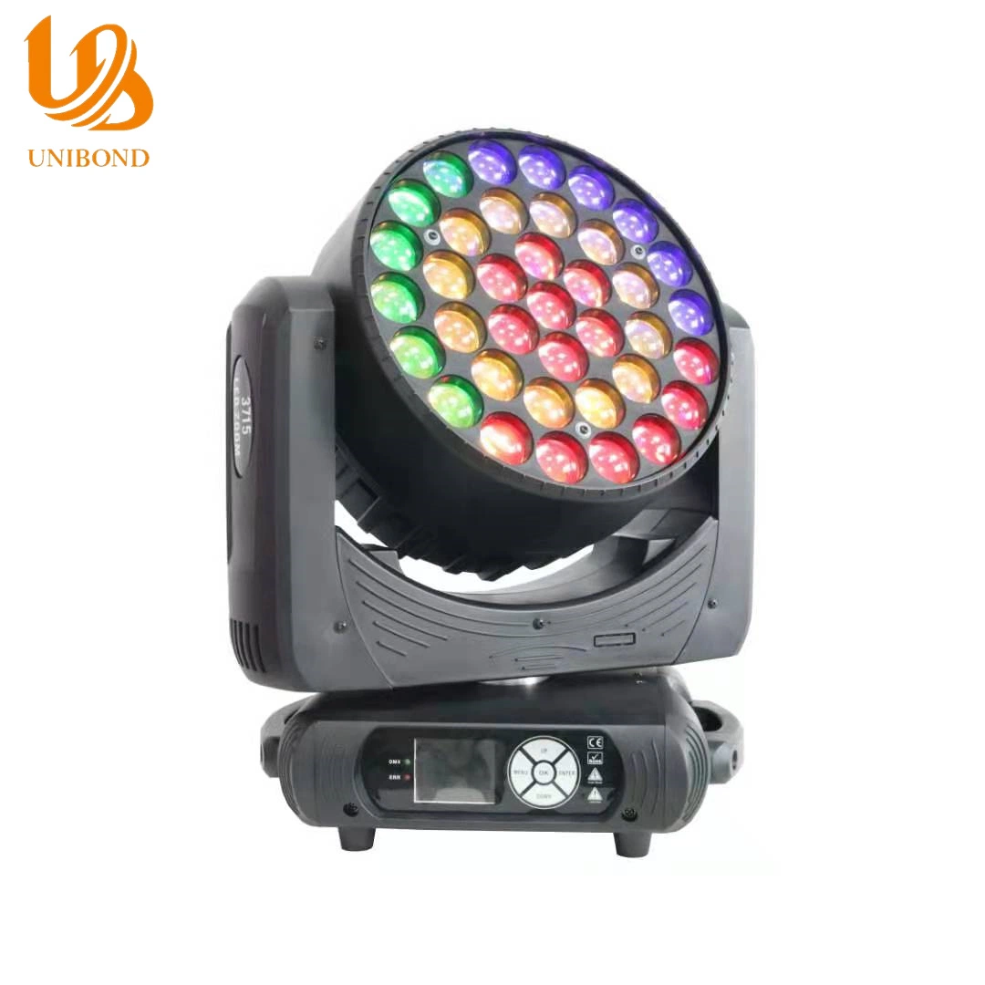 LED Effects Light 37X15W 4 in 1 Wash Moving Head Light Stage Light