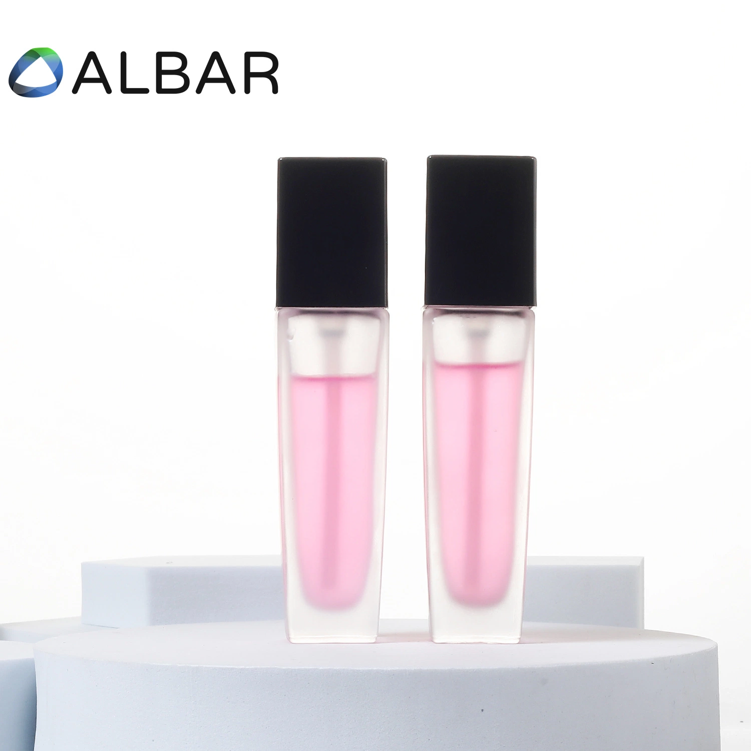 30ml de líquido de la fundación de la mejilla Blush Mate cosmética Cuidado de la piel Aceite Esencial de suero de botellas de vidrio para el cuidado de la piel Mini jarra con el oro negro tapones o aerosoles de prensa