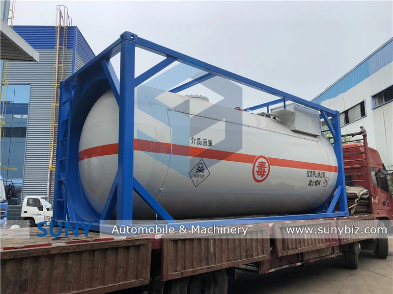 Good Quality 20FT 23.5m3 ISO LPG Tank Container Propane Factory