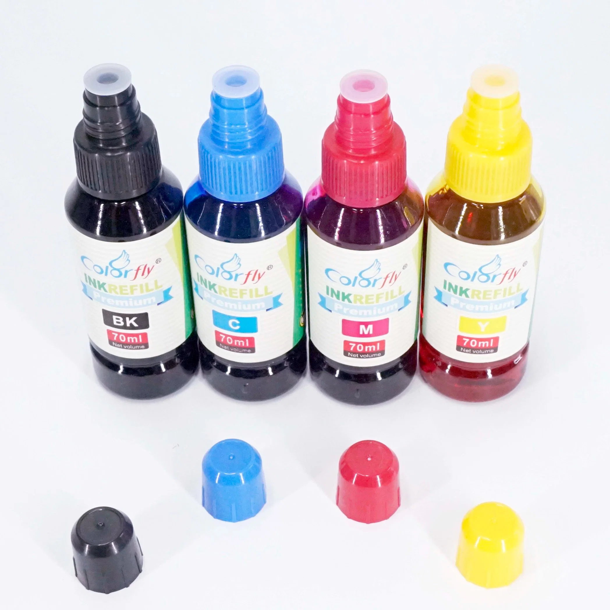 003, 102, 101, 105, 502, 504 Refill Bottle Dye Ink 70ml for Epson Ecotank Printer