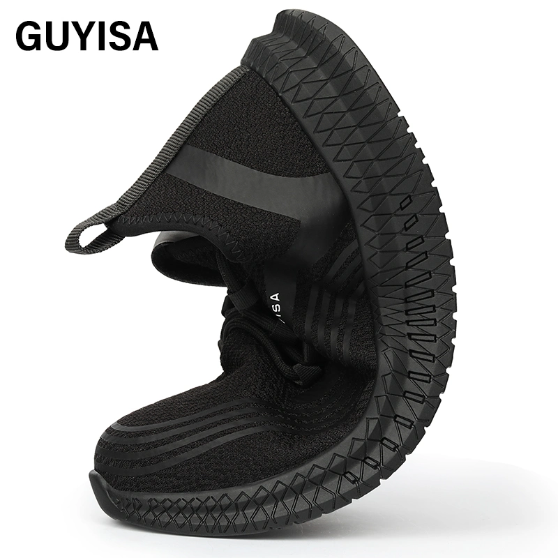 Guyisa Customized Safety Shoes Are Acceptable for Young Men's Outdoor Sports Steel Toe Safety Shoes