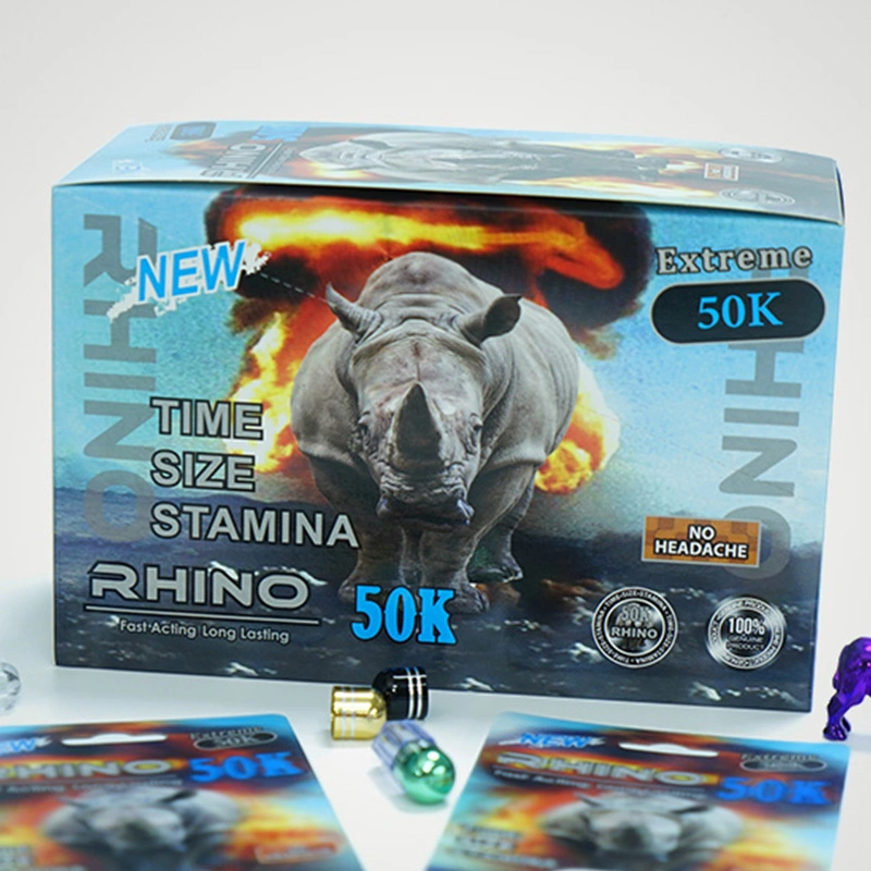 Wholesale/Supplier Empty Rhino Zen Pill Pakcaigng Paper Blister Card with Display Box