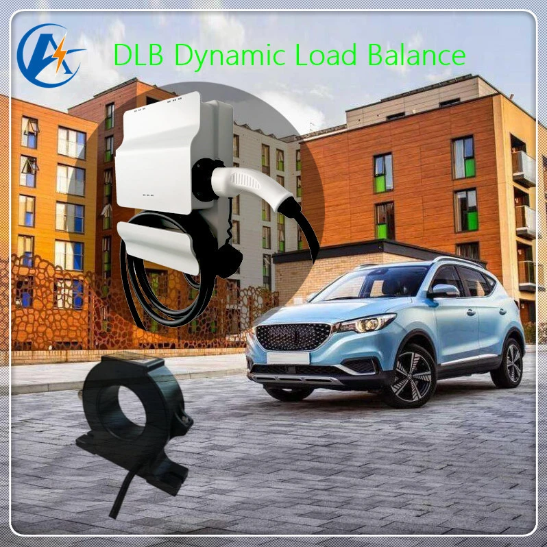 AC EV Charging Station Mode 3 7.4kw 32A EV Charger with Dlb Dynamic Load Balance