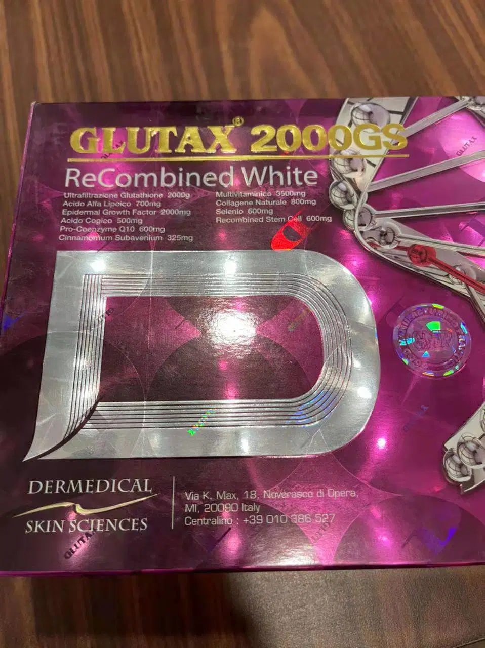 2023 Neu Neu verbesserte Glutax 2000000gx 180W Whitening Products Injection Glutathion