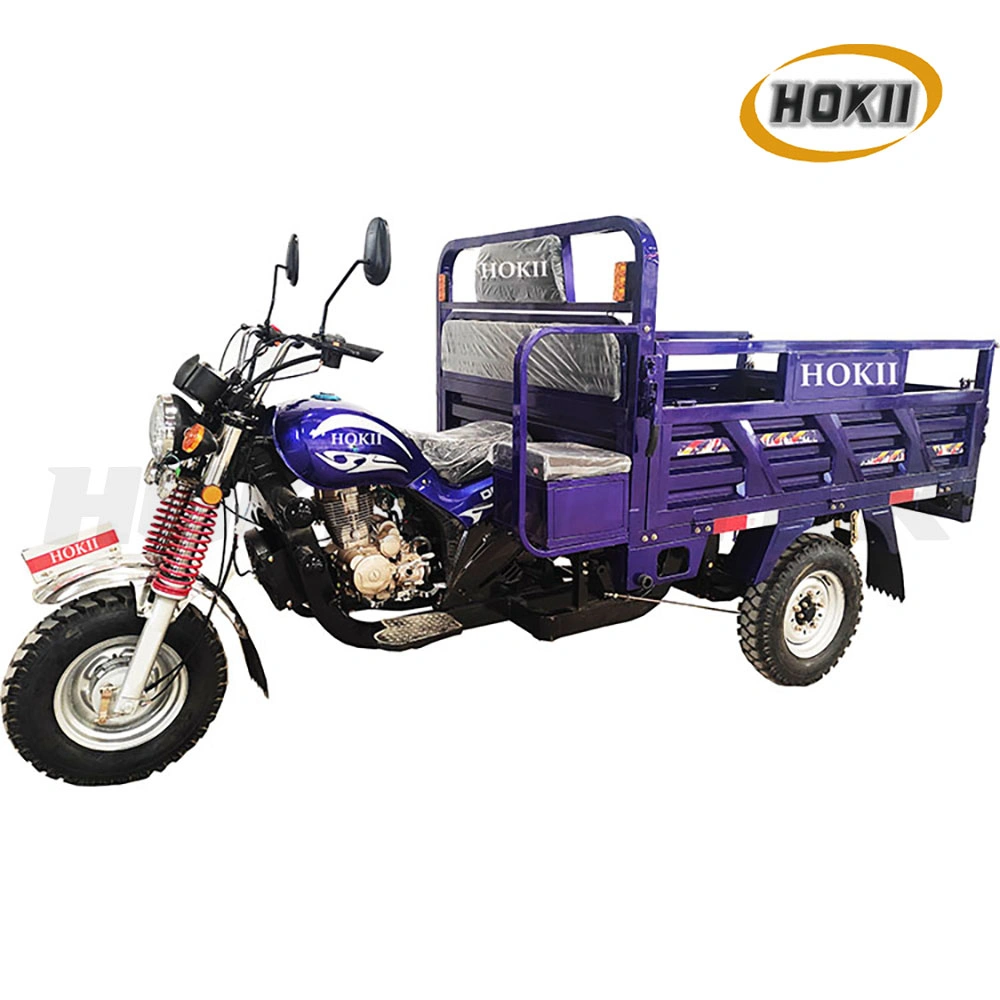 Hokii Fabricant OEM bonne qualité trois roues moto de 150cc Trimoteur pour transport de cargaison