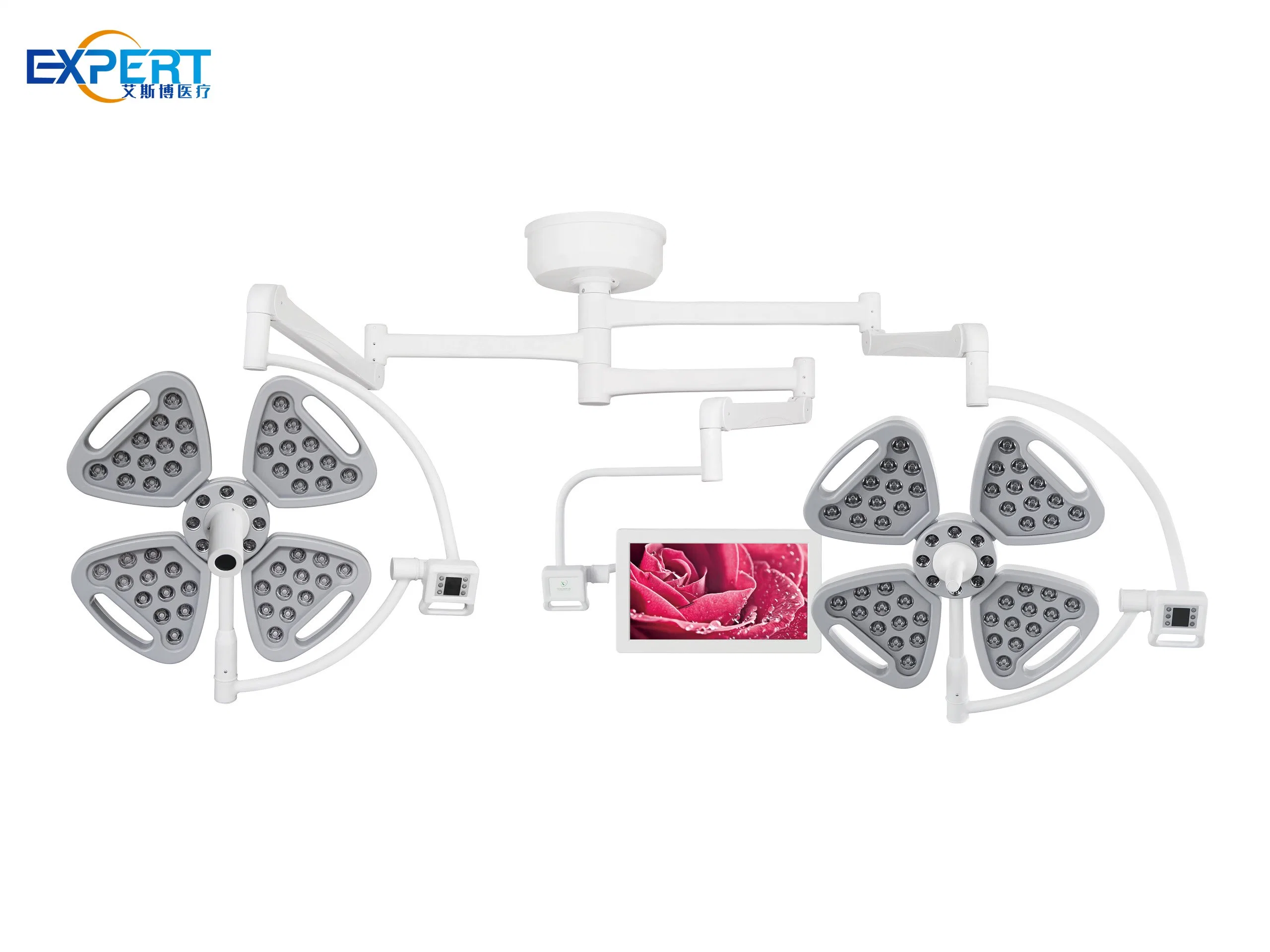 Exp-LED5+5 Tipo Montado no Tecto Operação Shadowless LED LED de luz da lâmpada cirúrgica