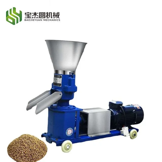 Animal Fish Feed Wood Pellet Mill Processing Poultry Chicken Other Farm Making Machines for Manufacturing Plant