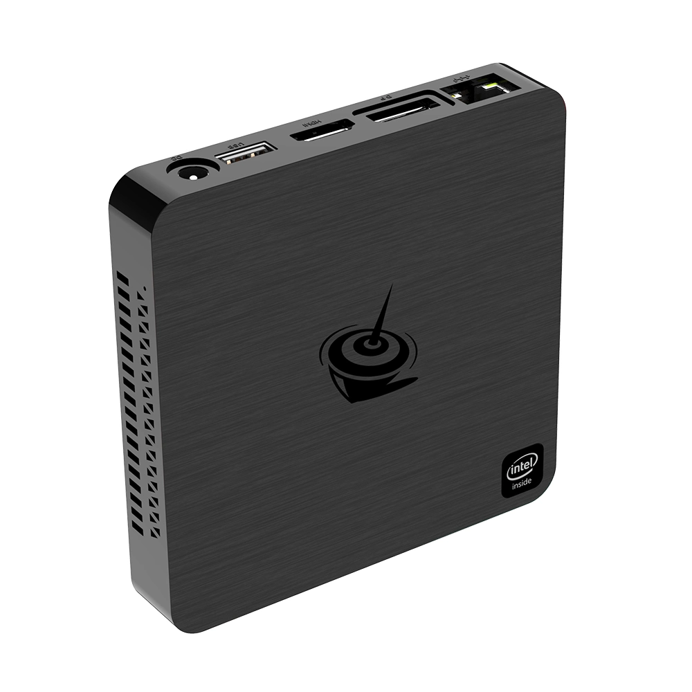 T4 PRO Mini PC Intel Celeron N3350 2.4GHz Licensed Wins 10 PRO 4GB+64GB 2.4/5.8GHz WiFi Bt4.0 4K Desktop Computer