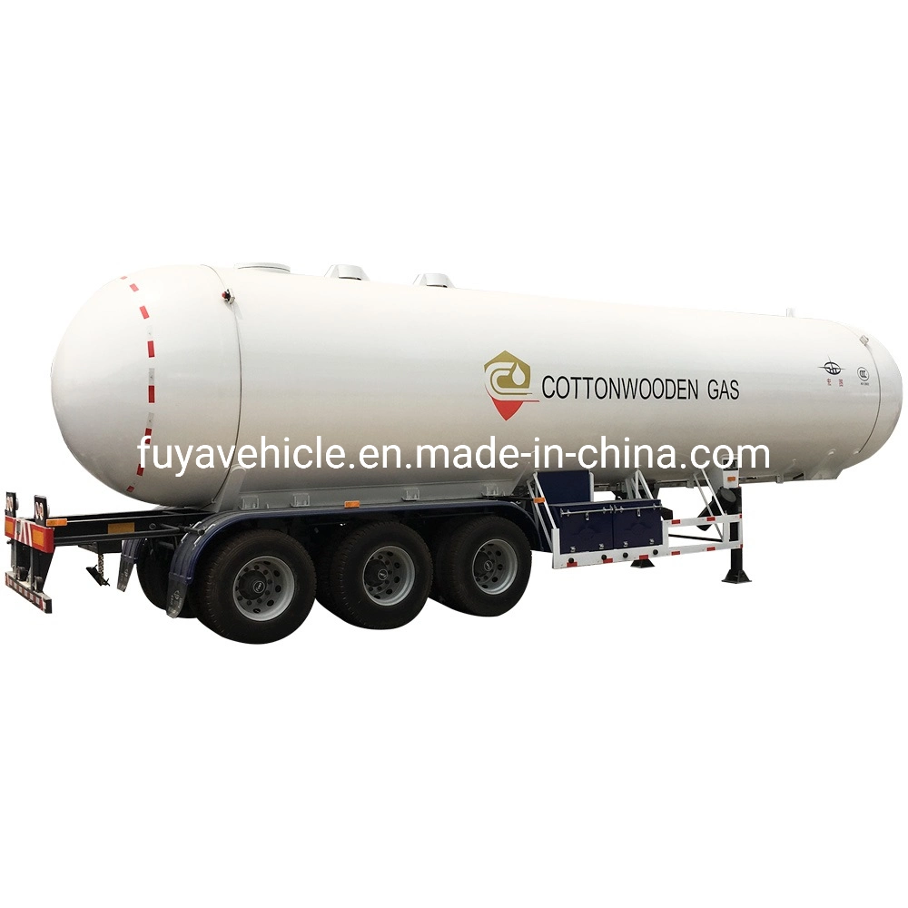 Dpr Standard 3 Axle 15000 Gallons 60m3 30 Tons 60000 Litres LPG Tank Delivery Trailer