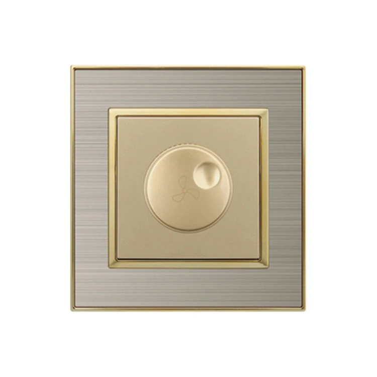 High quality/High cost performance Brushed Multi-Function Stainless Steel Light Wall Socket Switch