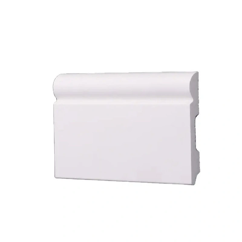 Environmentally Friendly Waterproof White Skirting Polystyrene PS Molded Board Foam White Skirting Board