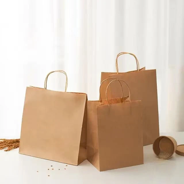 Customized Shopping Gift Food Takeaway Pouch and Colorful Your Bag with Hands