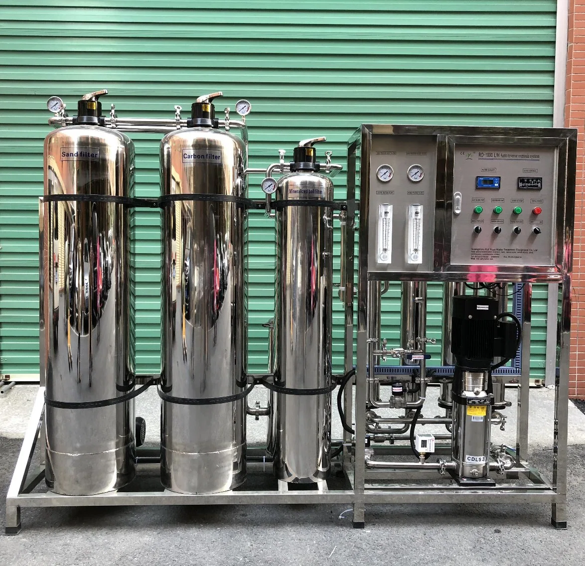 Hot Sale Water Purifier Machine Price 1000 Lph RO System Equipment Machine