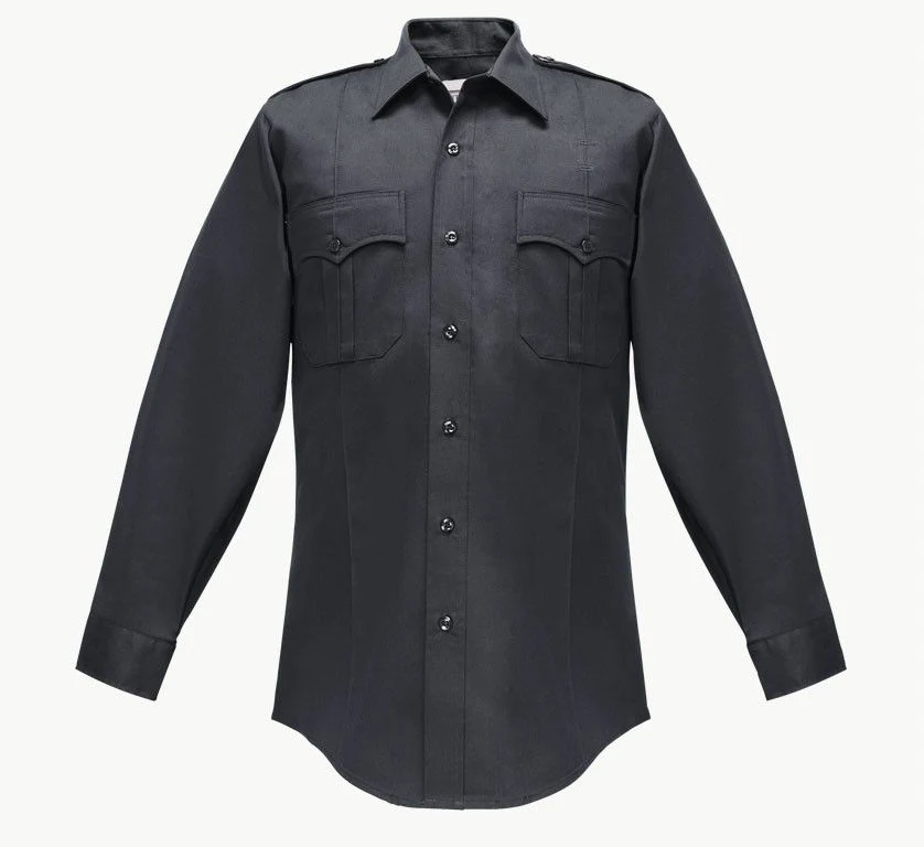 Wholesale/Supplier Custom Security Long Sleeve Top Dress Men's Shirt Collar Work Uniform