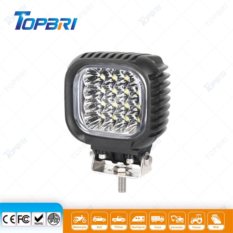 4X4 off road 24V 48W Mini LED de inundación de luces de trabajo de conducción para motocicletas de Automóviles de carretilla