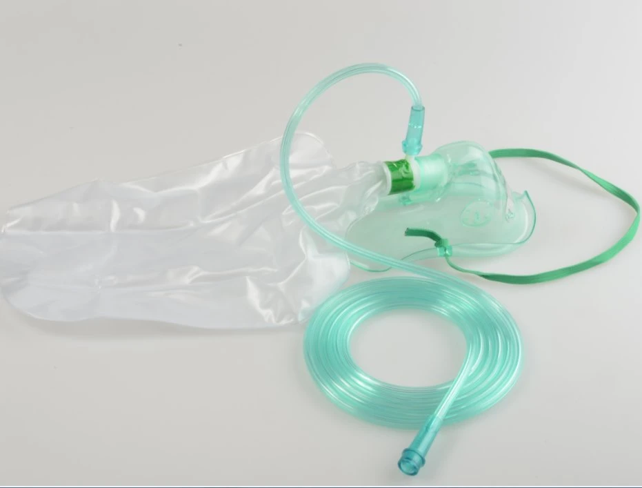 Disposable Nasal Oxygen Face Mask Connecting Tubing