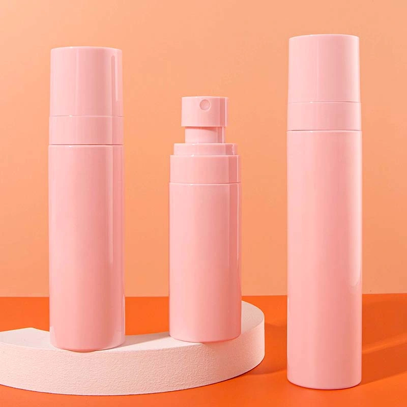 Cosmetic 100ml 120ml Bottle Pink Spray Bottle Factory Spot