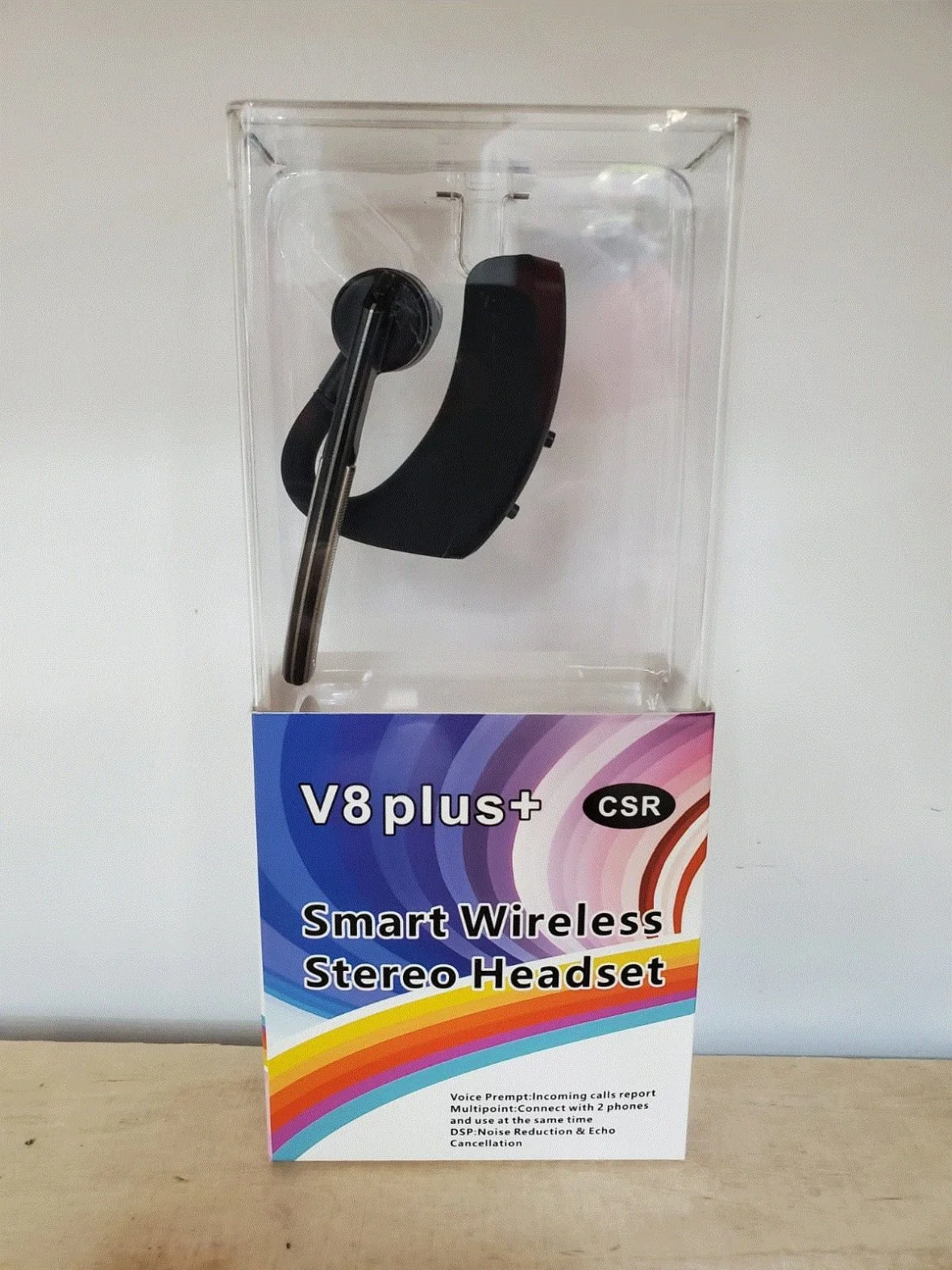 V8/ V9/ P9 /Hm10000/ V8s Bluetooth Earphone Wireless Stereo HD Mic Headphones Bluetooth Hands in Car Kit with Mic