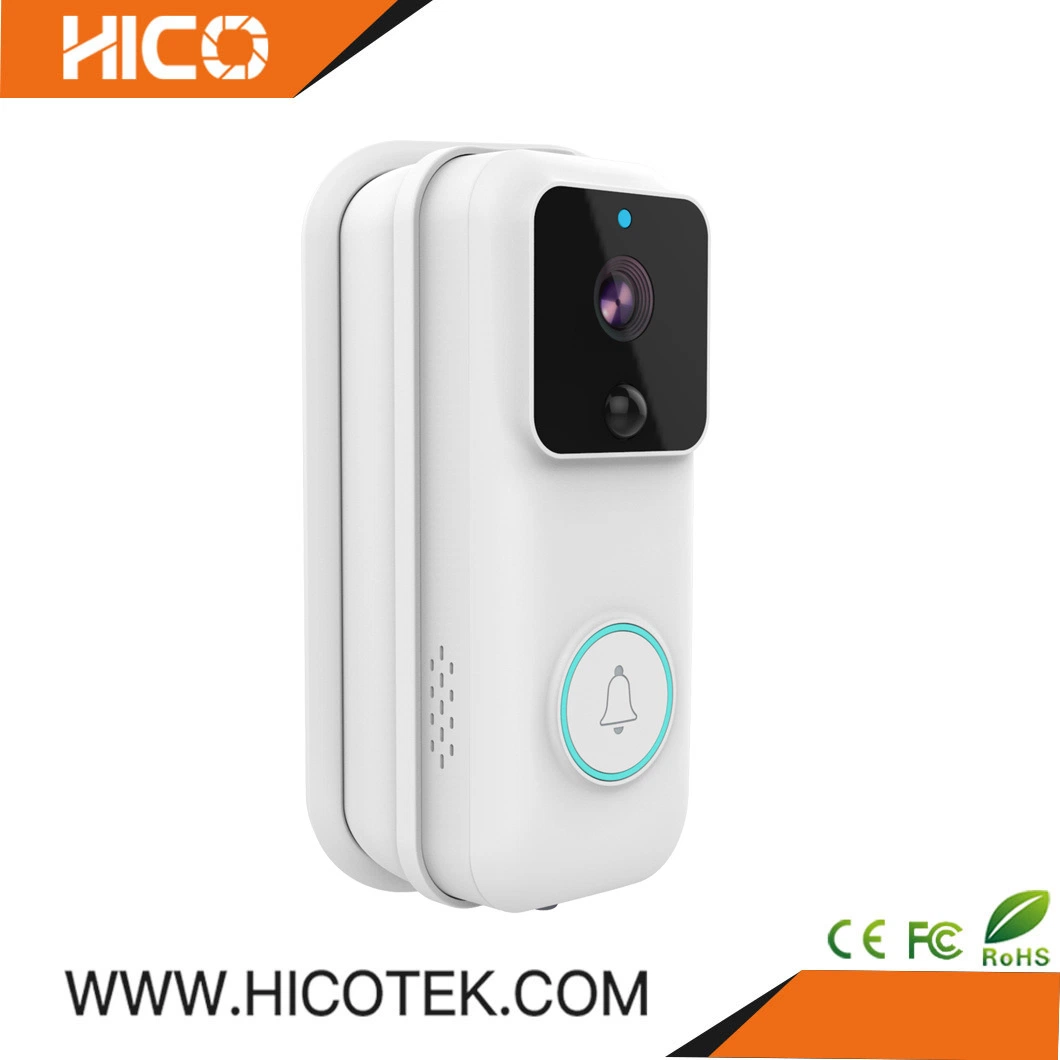 Hicotek APP Two-Way Audio Wireless Indoor Action Night Vision System Video Door Phone Camera