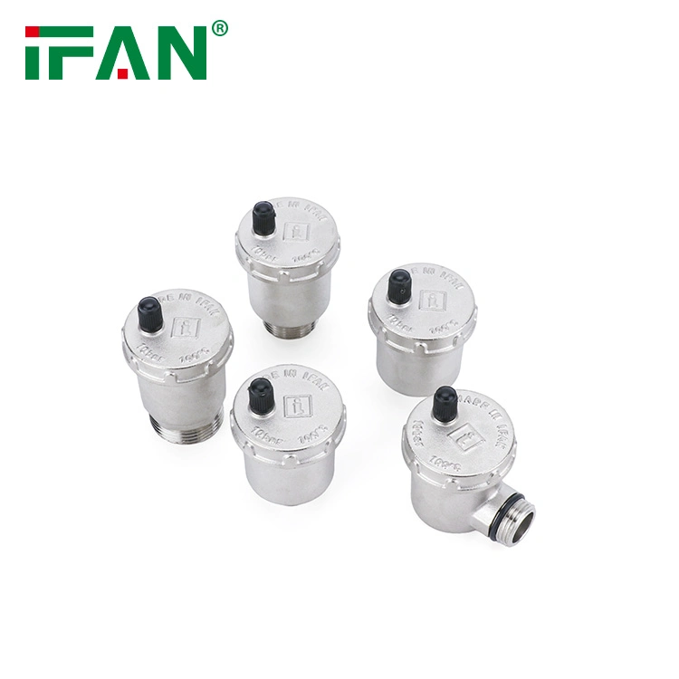 Ifan Wholesale All Type Brass Check Gate Angle Valve 3/8-1 Inch Floor Heating Air Vent Valves