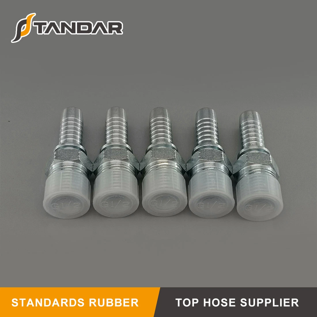 Anti-Aging British Standard Thread Galvanized Hydraulic Hose Connector