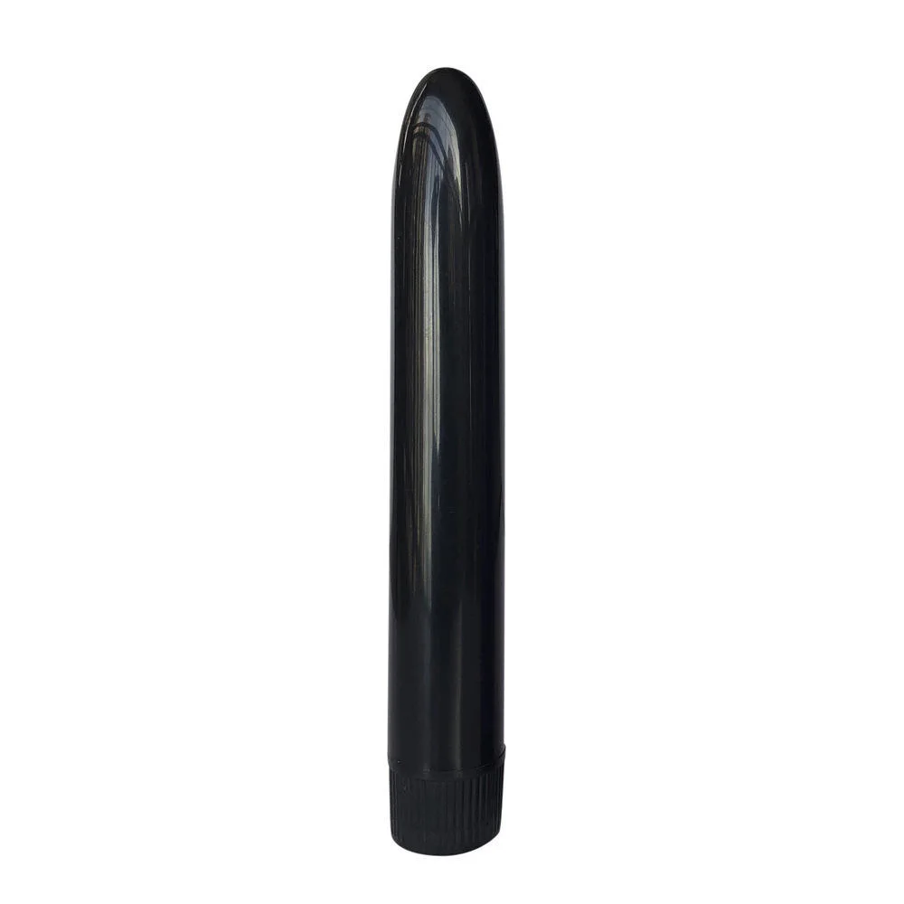 Battery Type 7 Inch Vibrating Long Bullet Anal Toy