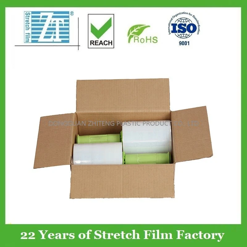 Zt Brand Stretch Film, Clear, 5 Inches by 1000 Feet, 2 Pack