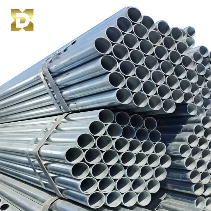 High Zinc Coating ASTM A53 Hot DIP HDG Galvanized Steel Pipe and Tube for Construction