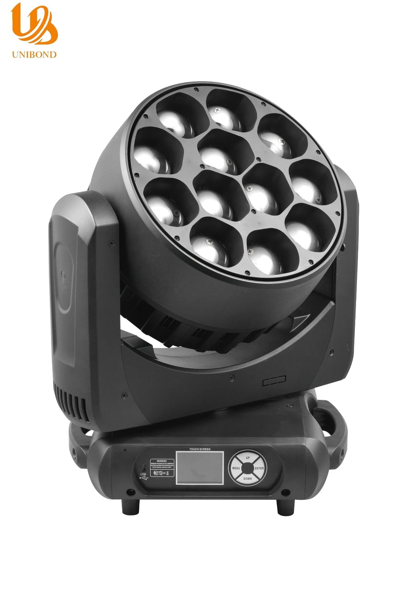 Stage Light 12X40W LED Wash Moving Head DJ Lighting Christmas Light