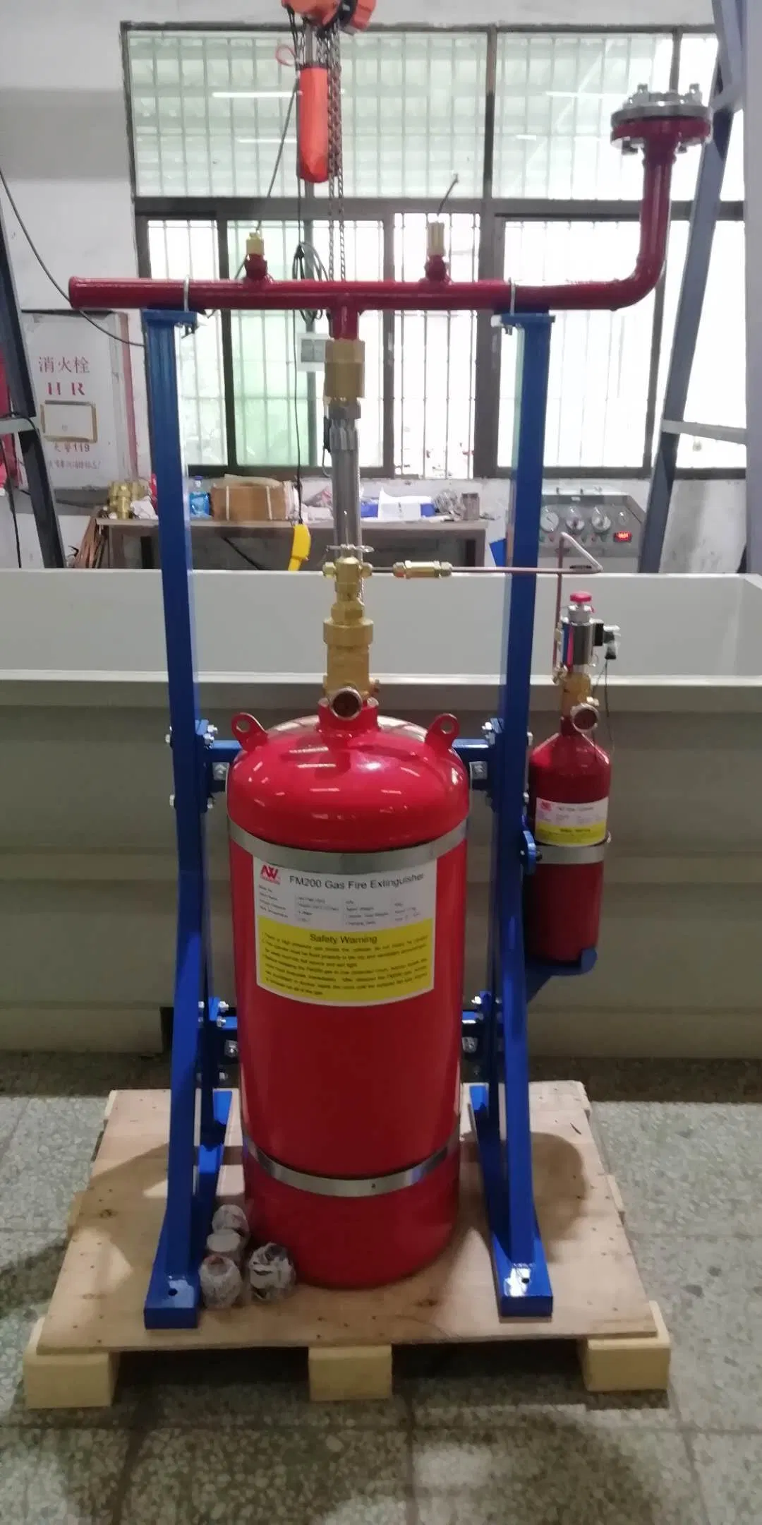 FM200 Gas Cylinder Heptafluoropropane Cylinder, Hfc-227ea Cylinder