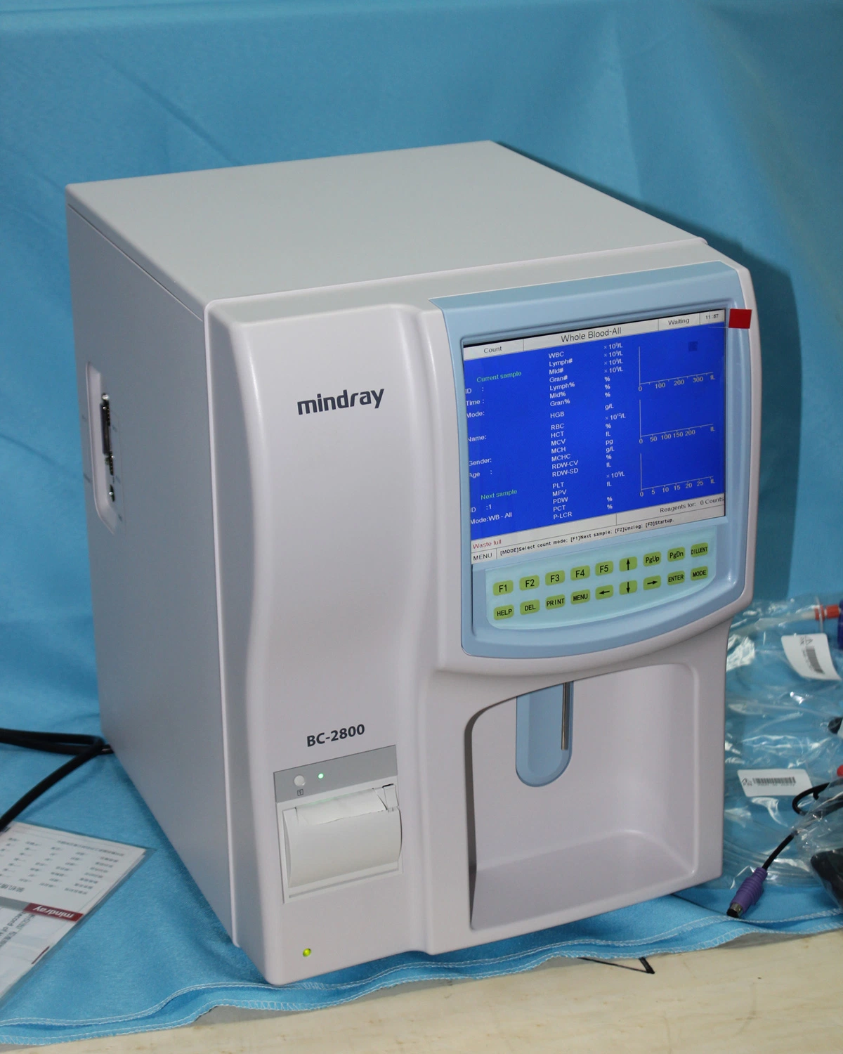 Mindray Bc-2800 Veterinary Cbc Machine 3 Part Hämatologie Analysator Blut Testmaschine Bc2800